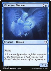 MTG ■青/英語版■ 《幻影獣/Phantom Monster》★FOIL★ エターナルマスターズ EMA