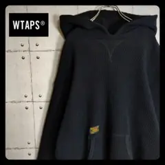 WTAPS WAFFLE 02/TEE COTTON THERMO BLACK