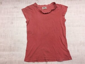 アクネ ACNE ストリート モード 古着 無地 ノースリーブTシャツ カットソー レディース XS ピンク