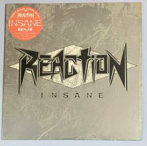 REACTION「INSANE」リアクション LP レコード ジャパメタ ヘヴィメタル JAPANESE POWER METAL HEAVY METAL RECORDS