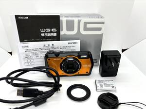 ☆ほぼ新品☆RICOH リコー　WG-6 防水コンパクトデジタルカメラ　#3073