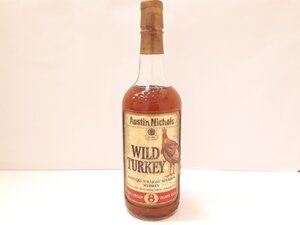 ★【古酒】ワイルドターキー WILD TURKEY 8年 8YEARS OLD ウイスキー 750ml/50.5%【未開封】｛sk2639｝