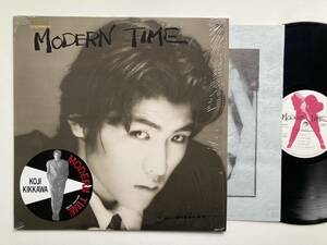 LP / 吉川晃司(COMPLEX) / Modern Time 1986年・SM28-5424・布袋寅泰・松武秀樹参加・シンセポップ・ニューウェイヴ