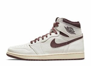 A Ma Maniere Nike Air Jordan 1 Retro High OG "Sail and Burgundy" 24.5cm DO7097-100