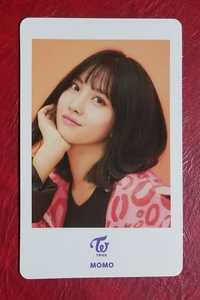 TWICE モモ One More Time フォトカード リリイベ ハイタッチ会 トレカ トレーディングカード Momo 平井桃 Photo Card 即決 トゥワイス