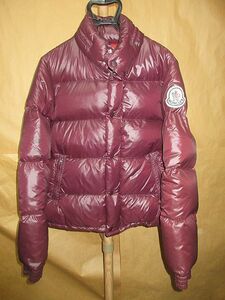 モンクレール MONCLER でか　ロゴ　ワッペン　　EVEREST 　エベレスト　ダウン　ジャケット　3 ボルドー