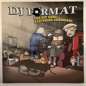 Hip Hop 12 - DJ Format - The Hit Song - Genuine - VG+ - シュリンク付