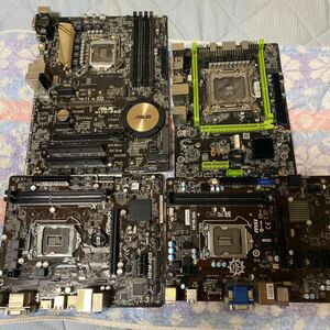 CPU デスクトップ マザーボード4枚小物類