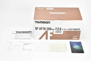 TAMRON SP AF70-200mm F/2.8 Di LD(IF)MACRO 空箱 送料無料 EF-TN-YO1966