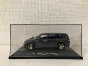 エブロ 1/43 ホンダ オデッセイ グレーイッシュモーブメタリック EBBRO HONDA Odyssey カラーサンプル ディーラー特注