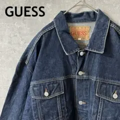 GUESS デニムジャケット　USA製　オーバーサイズ　3XLメンズ　S1