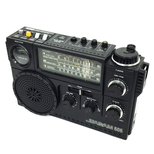 1円 MITSUBISHI 三菱 JEAGAM ジーガム JP-505 バンドラジオ オーディオ機器 通電動作確認済