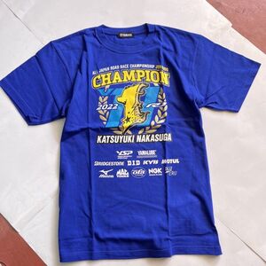 新品未使用品 ヤマハ 2022年 JSBチャンピオン Tシャツ Q5D-YSK-799-00F フリーサイズ 旧車 絶版車 *929