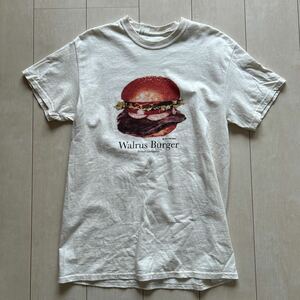 36 N.ハリウッド 半袖Tシャツ Walrus Burger エヌハリ 尾花大輔 アーカイブ archive 2005 CAMPDENALI S N.HOOLYWOOD ベージュ muji labo