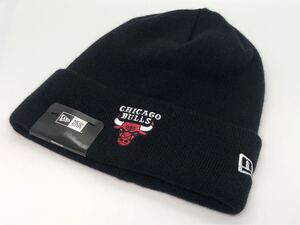 New ERA ニューエラ CHICAGO BULLS シカゴ ブルズ ニット帽 ニットキャップ ブラック