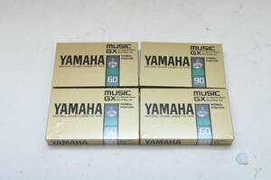 YAHAMA MUSIC GX90 GX60 カセットテープ　90分１本　60分3本　新品　