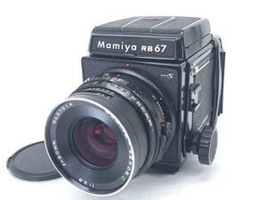 良品 動作確認済 マミヤ Mamiya RB67 Pro S + Sekor C 90mm f/3.8 カビ クモリ 無し シャッター切れ 変速 絞り羽根動作OK 蛇腹OK