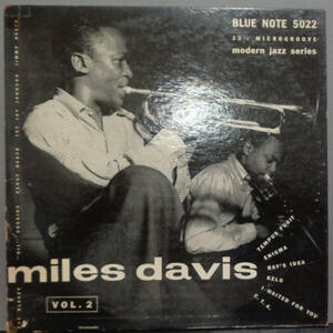 ★JAZZ LP★ MILES DAVIS / NLUE NOTE 5022 / VOL.2 YOUNG MAN WITH A HORN