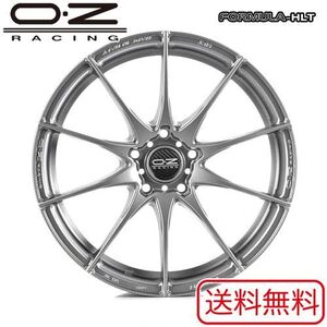 OZホイールフォーミュラ-HLT ホイール(4本) 18x7.5 +47 100 5穴(グリジオコルサ(シルバー系))