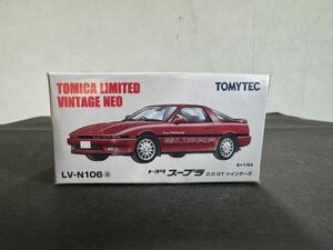 LV-N106a スープラ 2.0GT ツインターボ （赤） （1/64スケール トミカリミテッドヴィンテージNEO 276487）