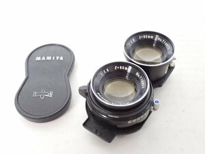 MAMIYA マミヤ 二眼レフ用レンズ MAMIYA-SEKOR 80mm F2.8 ★ 6F299-9