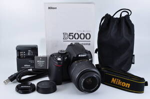 ■美品■　ニコン　Nikon D5000 レンズキット ≪S数1060回≫　#2092