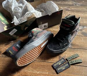 実物新品vans defcon sk8-Hi Notchda GORE-TEX 9 forward observations group SC IRREGULARS GBRS group devgru ferro concepts aor1