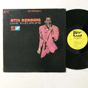 US ORIG LP■Otis Redding■Live In Europe■VOLT 名ライヴ・アルバム アメリカ盤 オリジナル ステレオ【試聴できます】