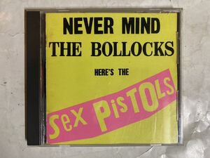 CD 1988年 国内盤 Sex Pistols Never Mind The Bollocks Here