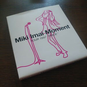 2CD 今井美樹 「moment」 ベスト TOUR 1997 PRIDE / Miss You / DRIVEに連れてって など