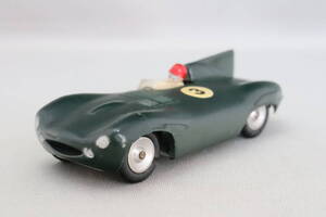 【当時物】ソリド No.100 ジャガー Dタイプ ル・マン（Solido 100 Jaguar D-Type Le Mans）1/43スケール、フランス製