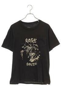 テンダーロイン TENDERLOIN T-TEE/RAGE BANZAI サイズ:M サーファープリントTシャツ 中古 BS99