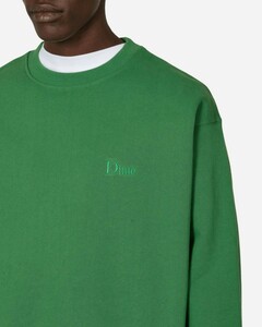 Dime ダイム classic small logo クラシック スモールロゴ crewneck クルーネック green 緑 グリーン スウェット トレーナー 新品 送料込 S