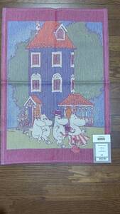 スエーデン製 エーケルンド Ekelund Moomin Characters ムーミン ハウス Moomin House　ラージサイズ（50×73㎝ 綿100％）激レア