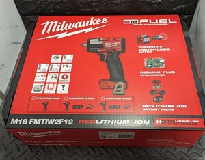 ★在庫ありミルウォーキーツール【Milwaukee】差込12.7㎜（1/2インチ）745Nm インパクトレンチ（本体のみ）M18 FMTIW2F12-0X0 JP新品未使用