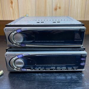 Panasonic CQ-GX555D CX-DX555D CD＆カセットプレイヤー FM/AM 1DIN+1DINタイプ