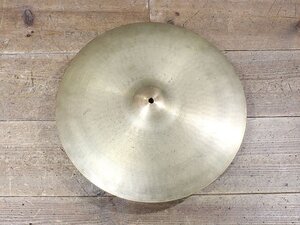 1円スタート ZILDJIAN / MEDIUM THIN 18 ジルジャンのライドシンバル 動作、特に問題なし 現状のお渡し品 18インチ　約1.45ｋｇ