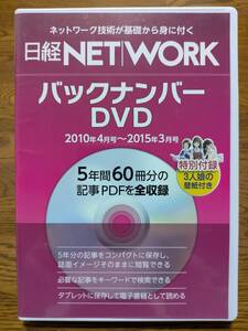 日経NETWORK バックナンバーDVD 2010年4月号～2015年3月号