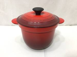 Le Creuset ココット・エブリィ 18 チェリーレッド ル・クルーゼ Q