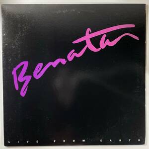 22694【US盤★盤未使用に近い】 PAT BENATAR/LIVE FROM EARTH