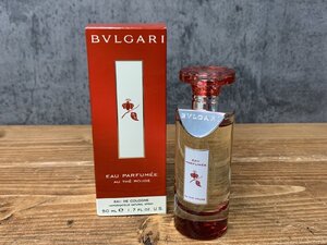 【WS-0246】希少 ほぼ満量 BVLGARI ブルガリ Parfumee au The Rouge オ パフメ オーテルージュ 50ml 香水 フレグランス 同梱可【千円市場】