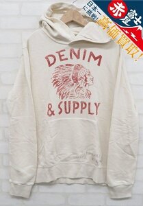 8T5478/未使用品 DENIM&SUPPLY インディアン スウェットパーカー デニム&サプライ