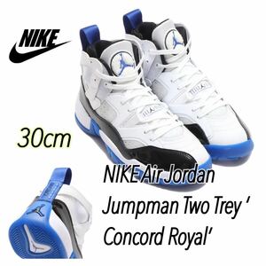 NIKE Air Jordan Jumpman Two Trey ‘Concord Royal’ナイキ ジョーダン ブランド ジャンプマン ツー トレイ (DO1925-140)白30cm箱あり