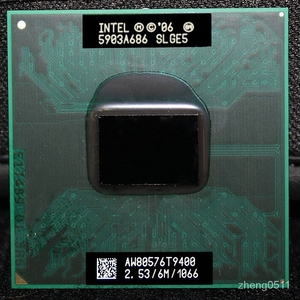 Intel Core 2 Duo T9400 SLB46 2C 2.53GHz 6MB 35W Socket P AW80576GH0616M