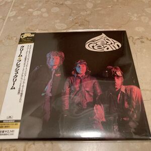 新品未開封★フレッシュクリーム （紙ジャケット仕様） クリーム★ Cream★ Eric Clapton/Jack Bruce/Ginger Baker★エリック・クラプトン 