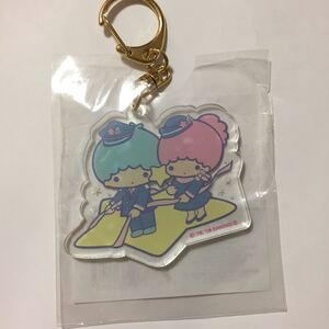 キキララ アクリルキーホルダー フライトアテンダント キャビンアテンダント sanrio now 限定 サンリオ リトルツインスターズ