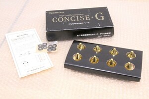 ///Technics テクニクス High Quality Component CONCISE G オリジナルAVベース インシュレーター ///