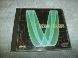 送料込み CD SURVIVOR サバイバー VITAL SIGNS バイタル・サインズ D32Y0014 1985年発売 日本国内盤