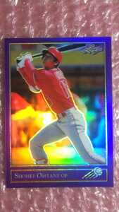 送料込即決 10枚限定 2019 Leaf National Convention Purple TN-55 Shohei Ohtani 大谷翔平 カードショー限定カード　史上初2回目 満票MVP