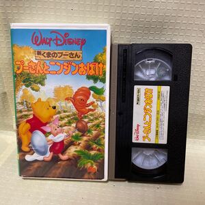 VHS 新くまのプーさん プーさんとニンジンおばけ 日本語吹替版 Disney ディズニー　全て再生確認済み　РОО クマのプーさん